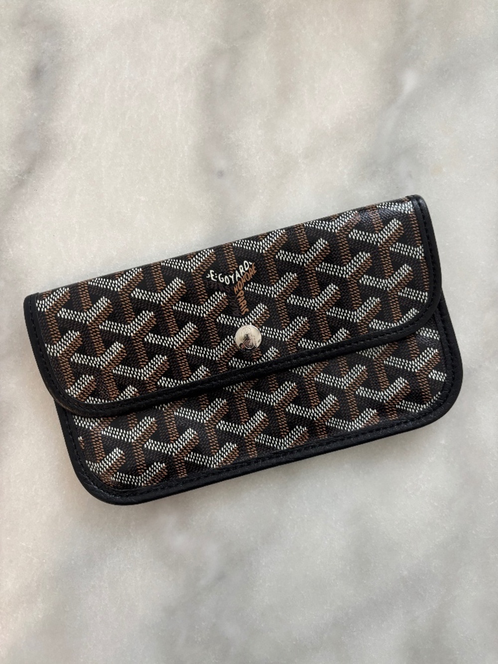 Goyard Anjou Pouch Goyardine Wallet